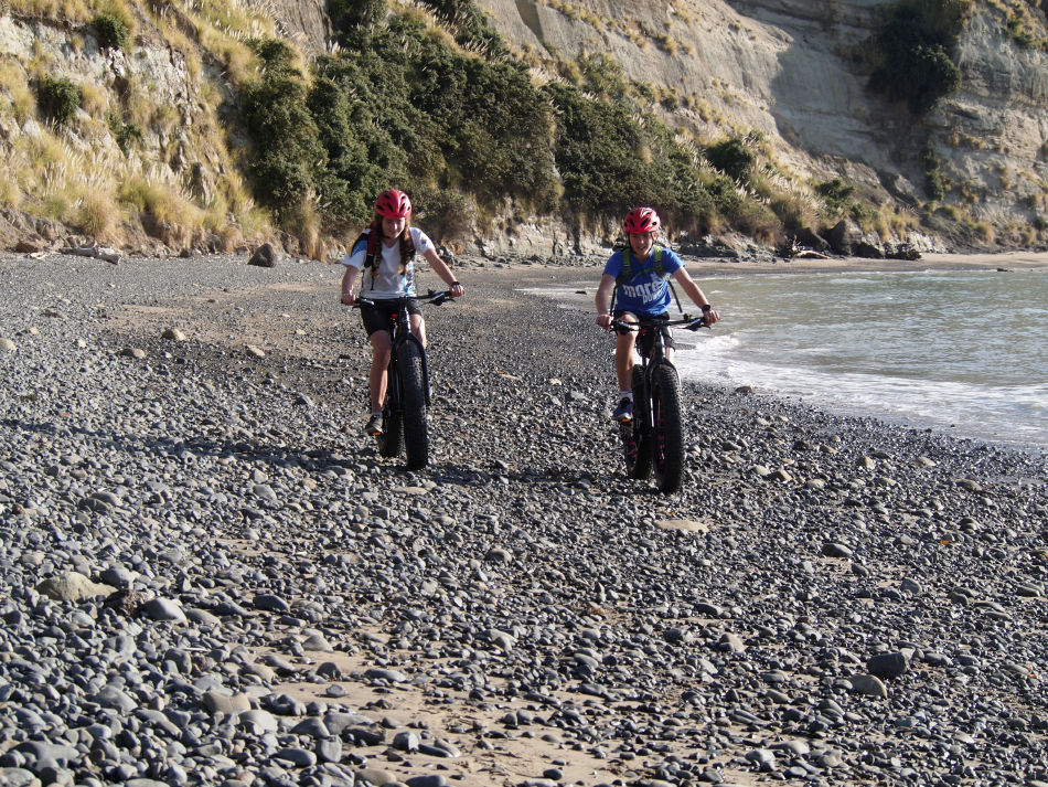 Gannet Bikes, Cape Kidnappers, Hawke's Bay, New Zealand