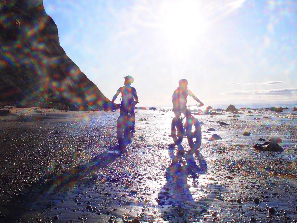 Gannet Bikes, Cape Kidnappers, Hawke's Bay, New Zealand