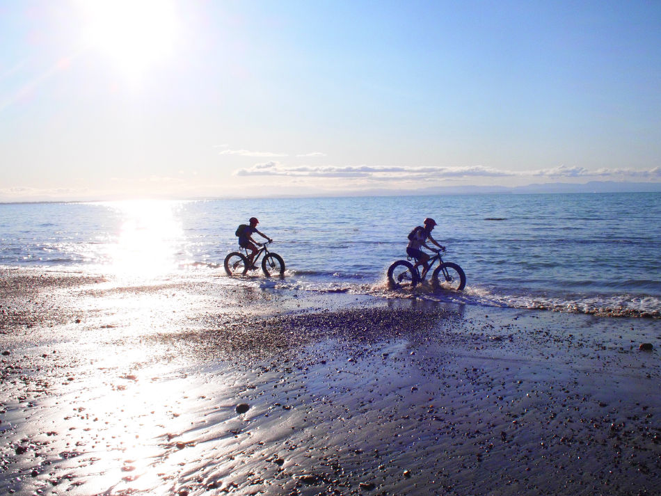 Gannet Bikes, Cape Kidnappers, Hawke's Bay, New Zealand