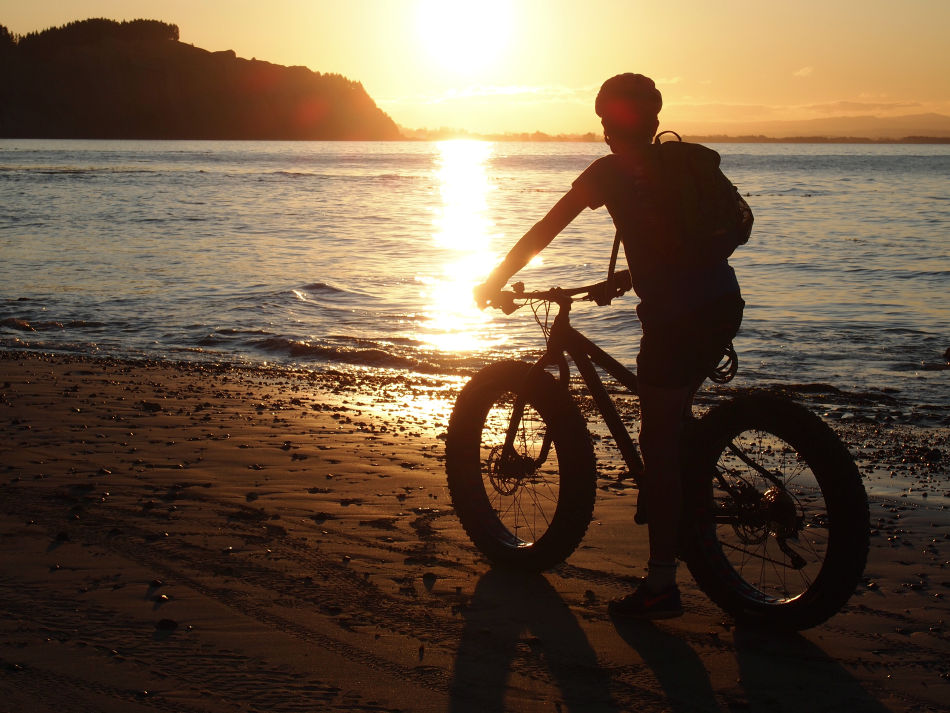 Gannet Bikes, Cape Kidnappers, Hawke's Bay, New Zealand