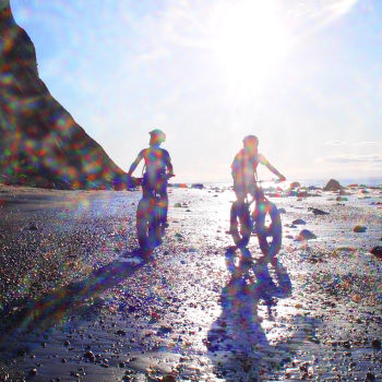 Gannet Bikes, Cape Kidnappers, Hawke's Bay, New Zealand