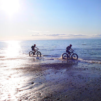 Gannet Bikes, Cape Kidnappers, Hawke's Bay, New Zealand