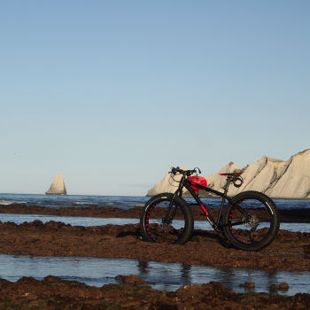 Gannet Bikes, Cape Kidnappers, Hawke's Bay, New Zealand