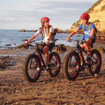 Gannet Bikes, Cape Kidnappers, Hawke's Bay, New Zealand