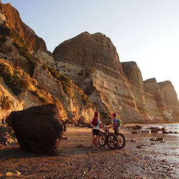 Gannet Bikes, Cape Kidnappers, Hawke's Bay, New Zealand