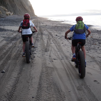 Gannet Bikes, Cape Kidnappers, Hawke's Bay, New Zealand