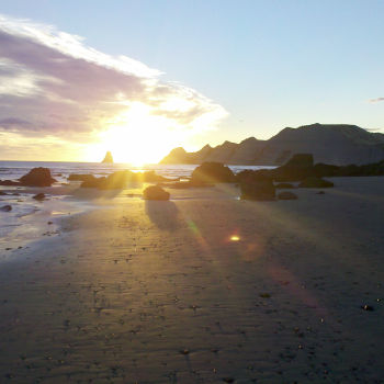 Gannet Bikes, Cape Kidnappers, Hawke's Bay, New Zealand